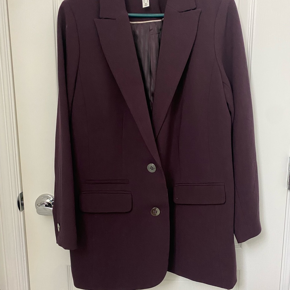 Button Up Blazer - Picture 2 of 2